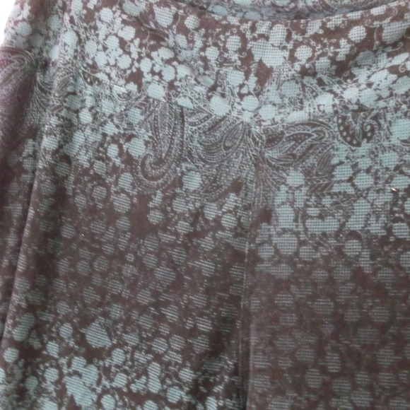 LuLaRoe Pants - LuLaRoe Tall + Curvy Leggings Ombre Blue Paisley